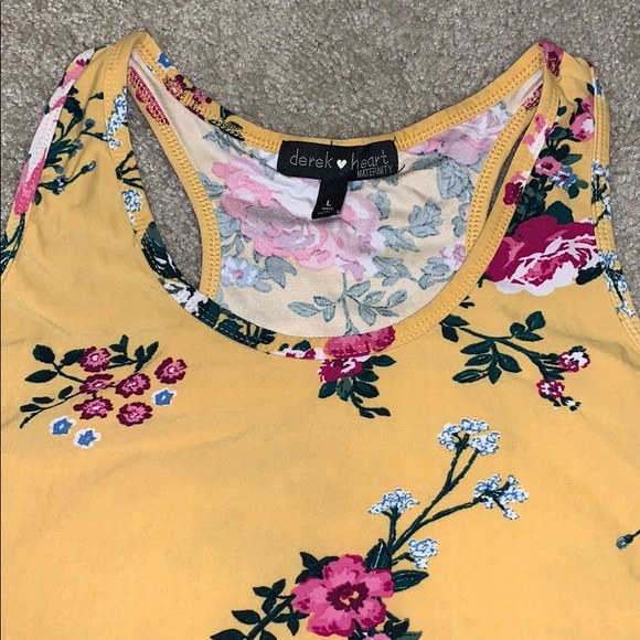 Racer back maternity tank - Picture 2 of 5